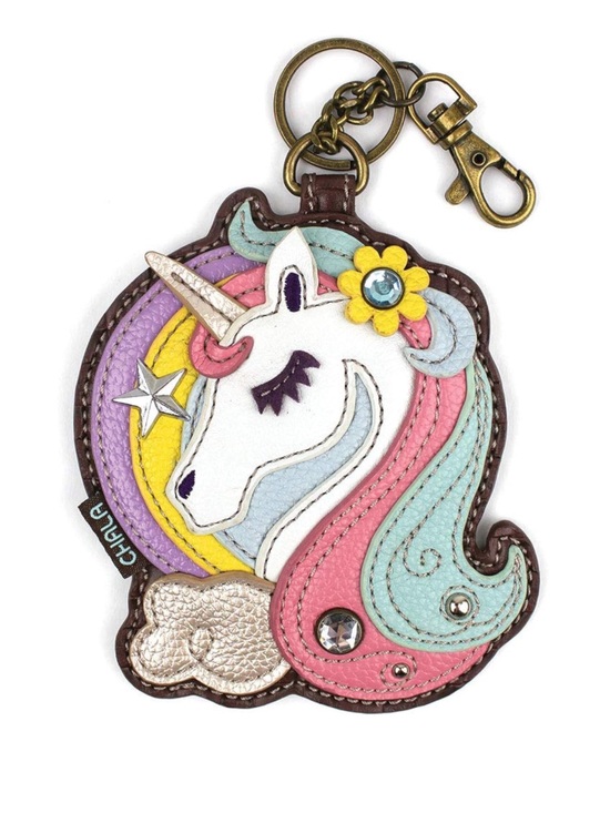 Chala Handbags - Chala unicorn coin pouch bag charm keychain NWT